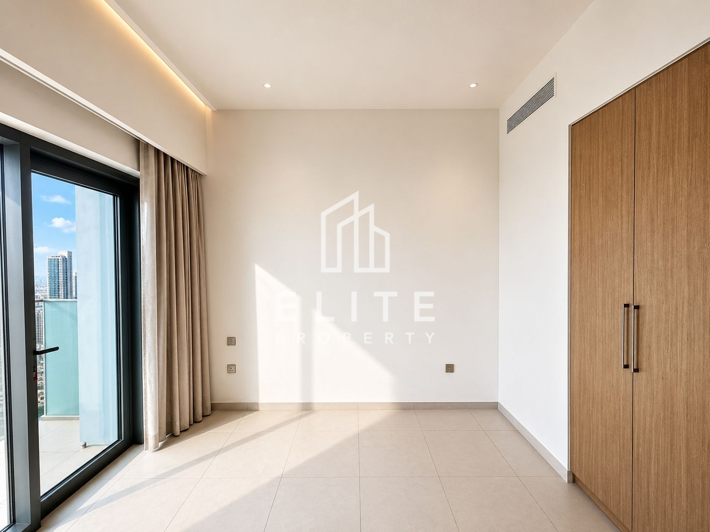 Burj View | Top Floor | Unfurnished