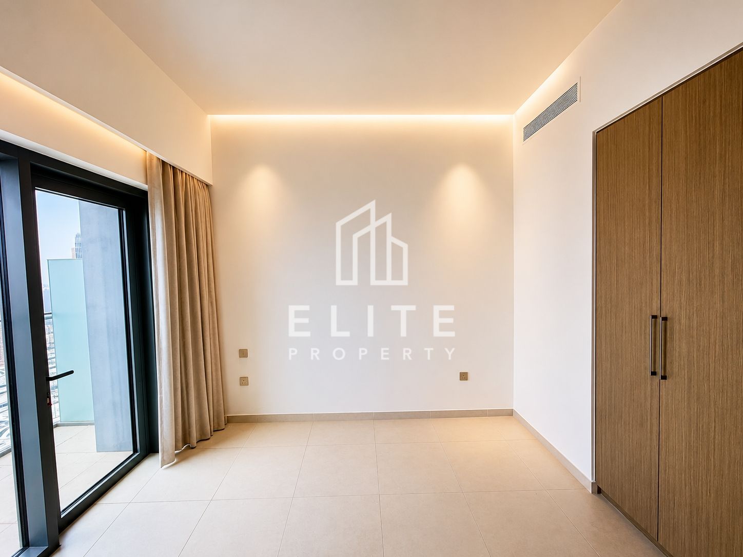Burj View | Top Floor | Unfurnished