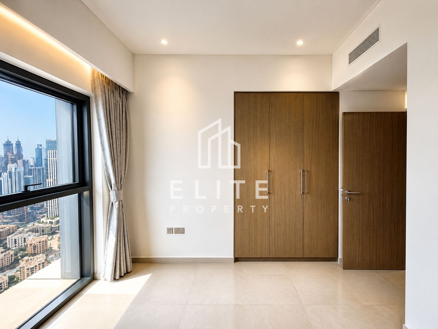 Burj View | Top Floor | Unfurnished