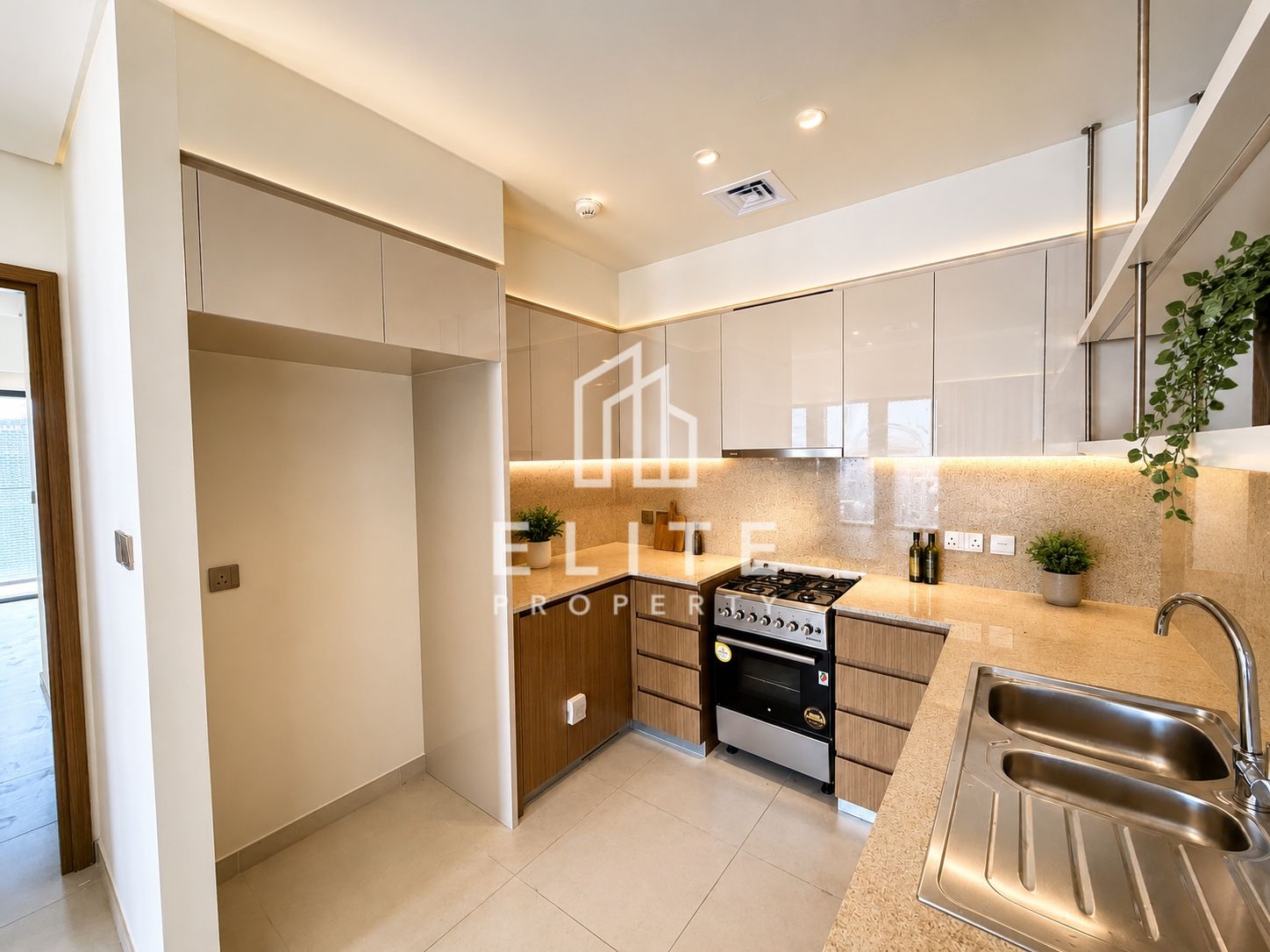 Burj View | Top Floor | Unfurnished