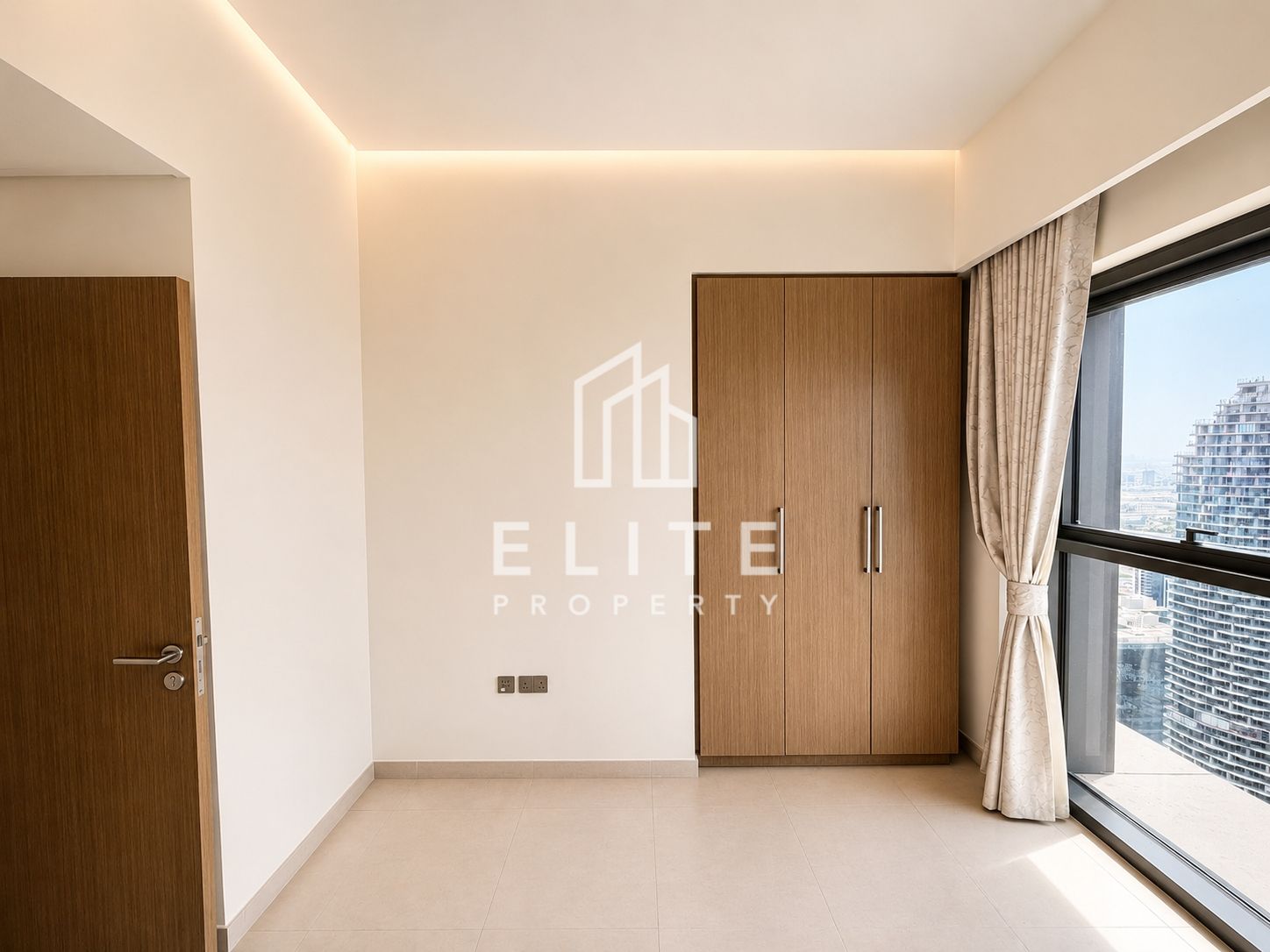 Burj View | Top Floor | Unfurnished