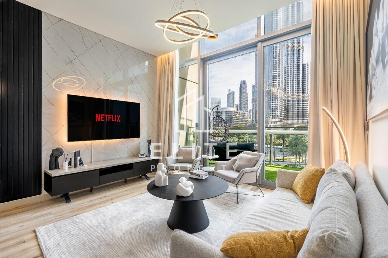 Burj Khalifa View | Furnished | Exceptional Price