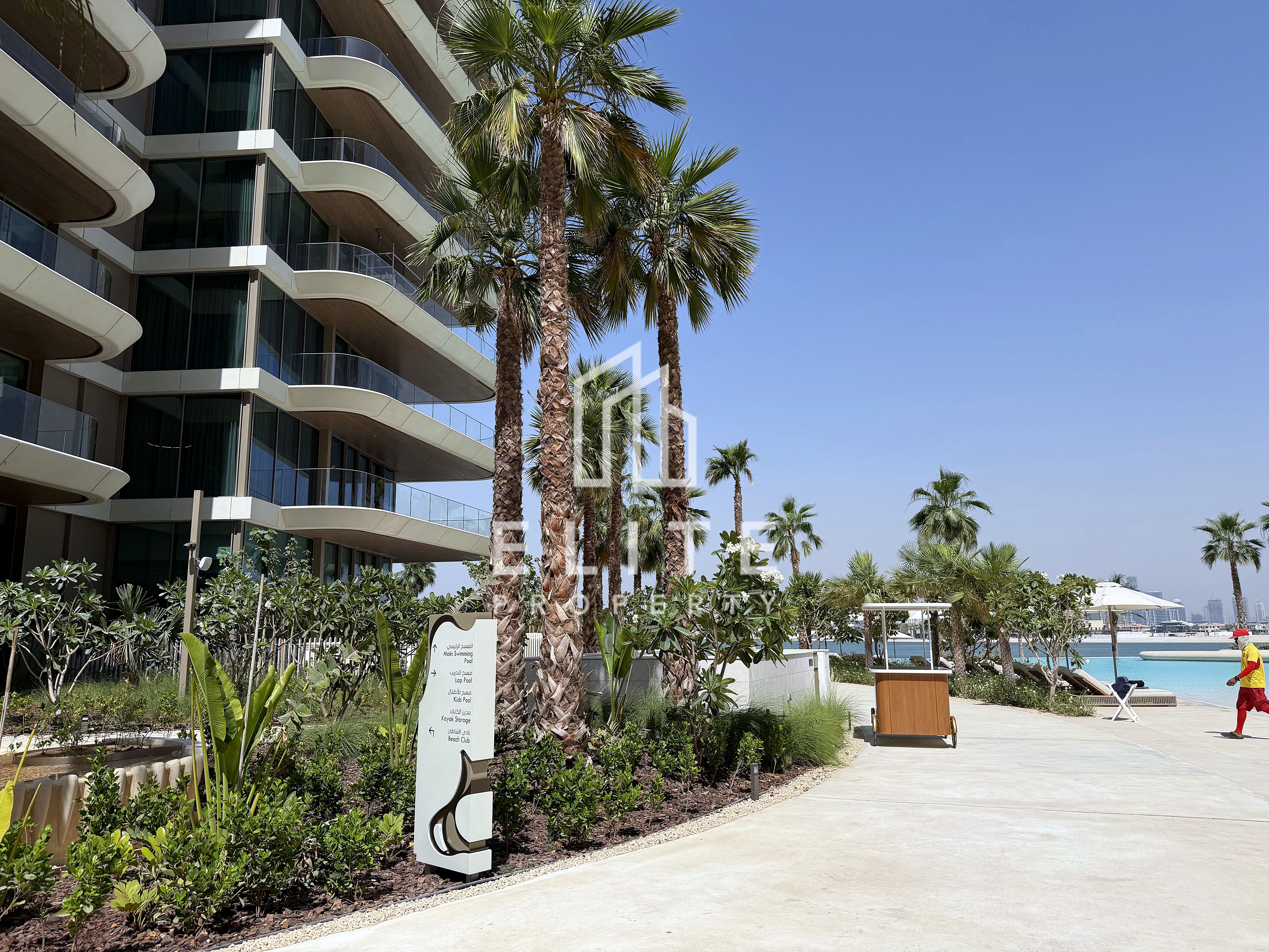 LUXURY PALM LIVING | FULL SEA VIEW | PREMIUM