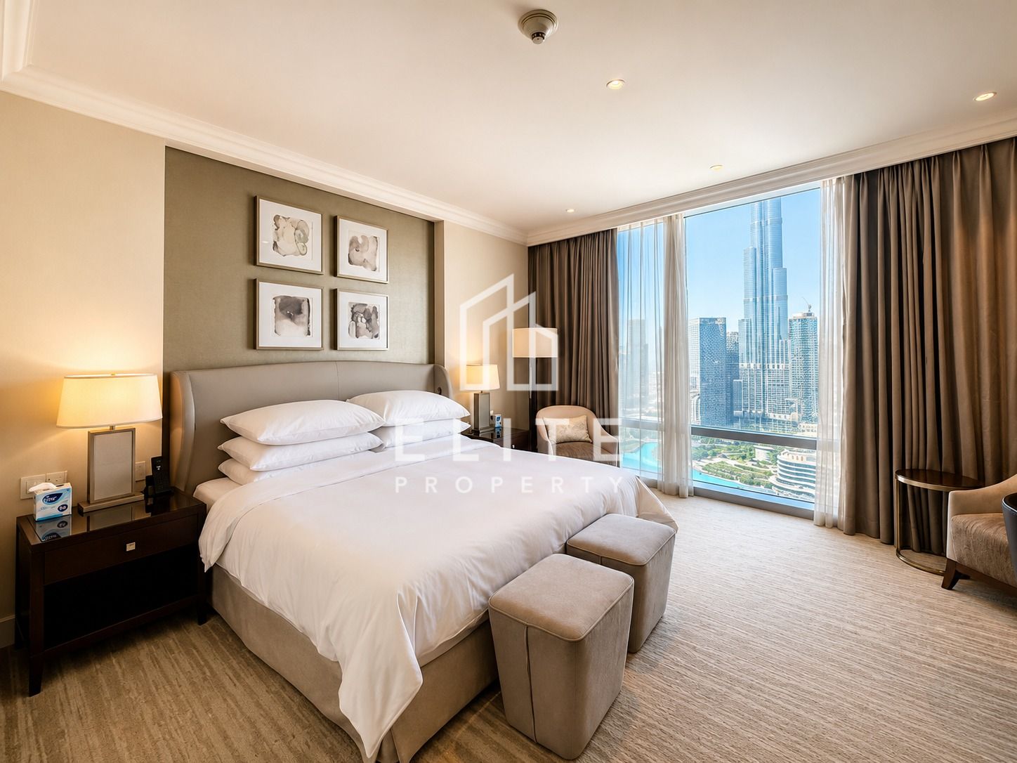 Exclusive | 2 Bed | High Floor | Burj Khalifa View