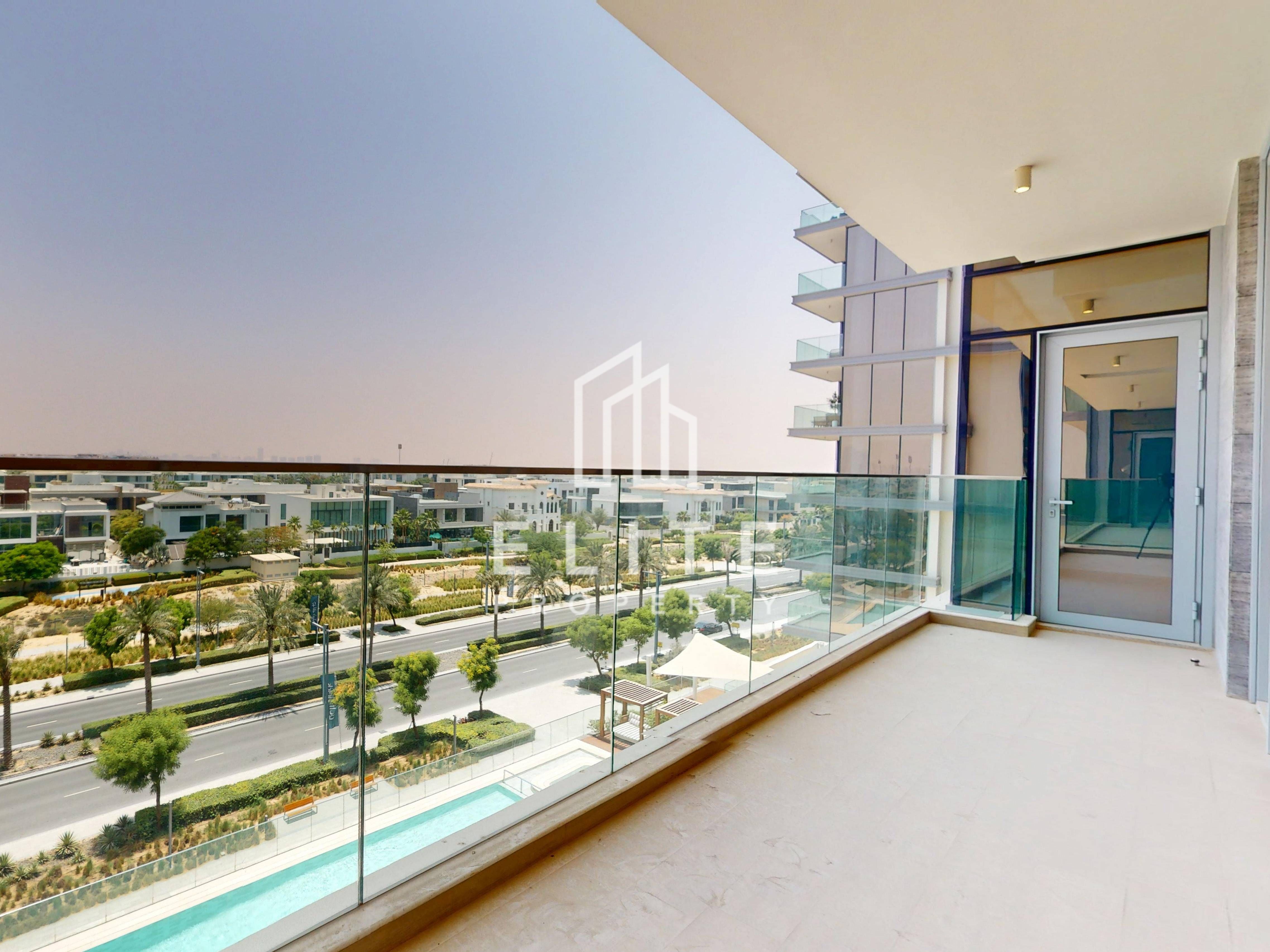 POOL VIEW | 2 BEDROOMS + MAID'S ROOM  BRAND NEW