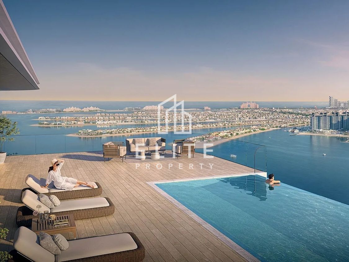 Full Palm Views | Corner Unit | High Floor