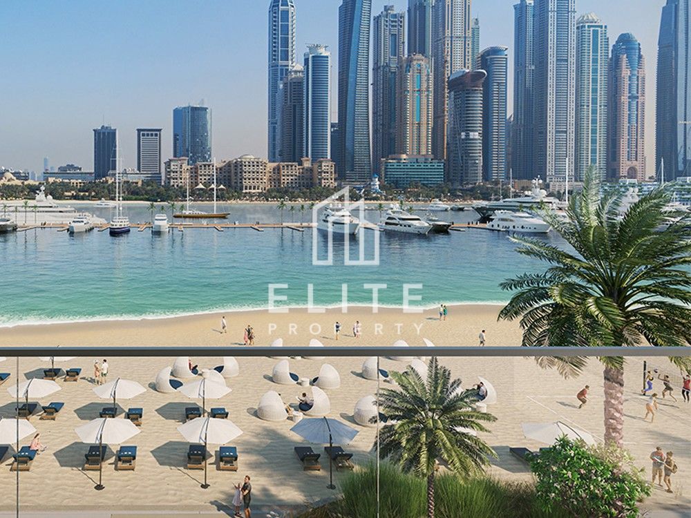 Full Palm Views | Corner Unit | High Floor