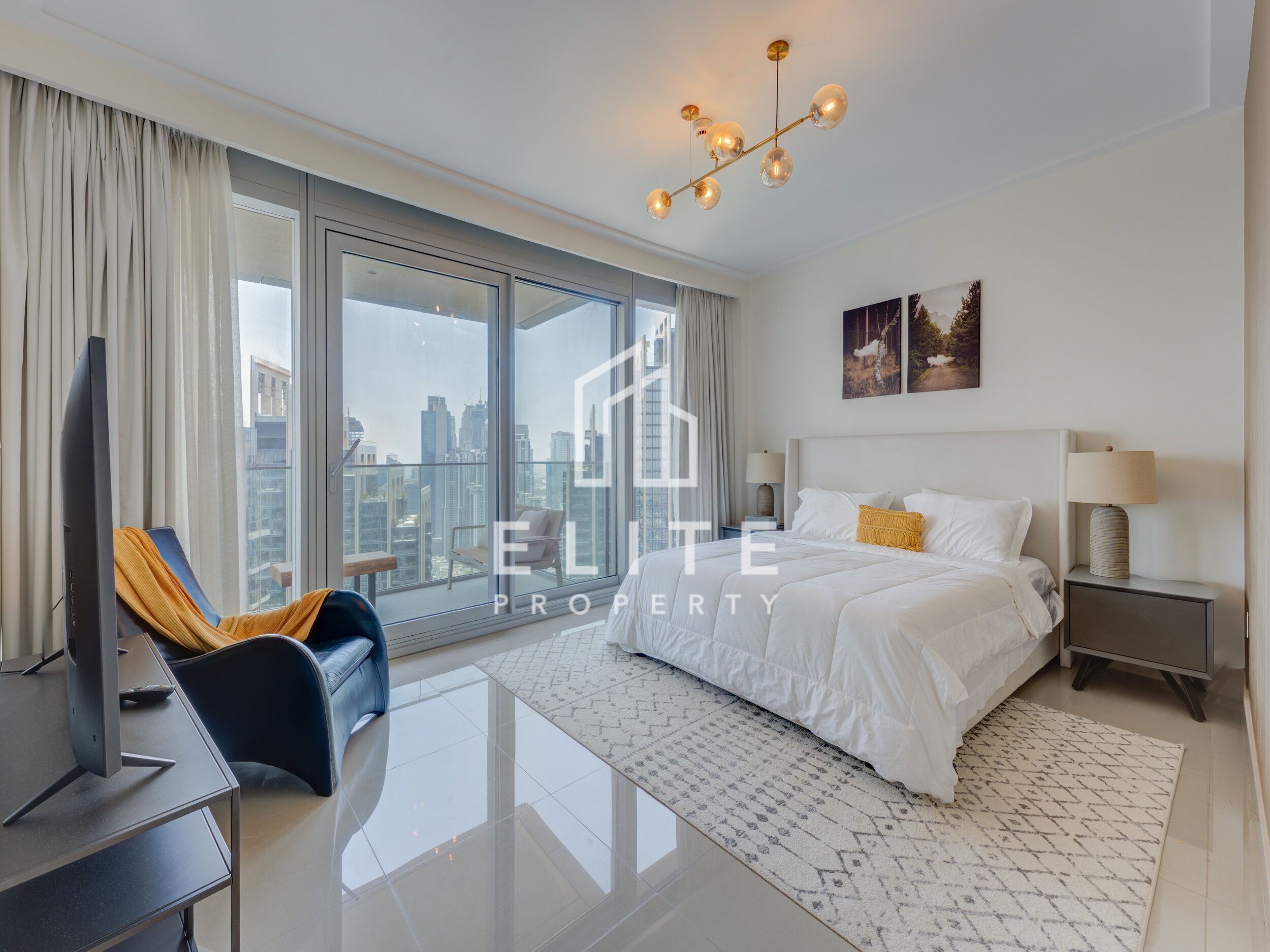 Burj View | Furnished | Vacant Now