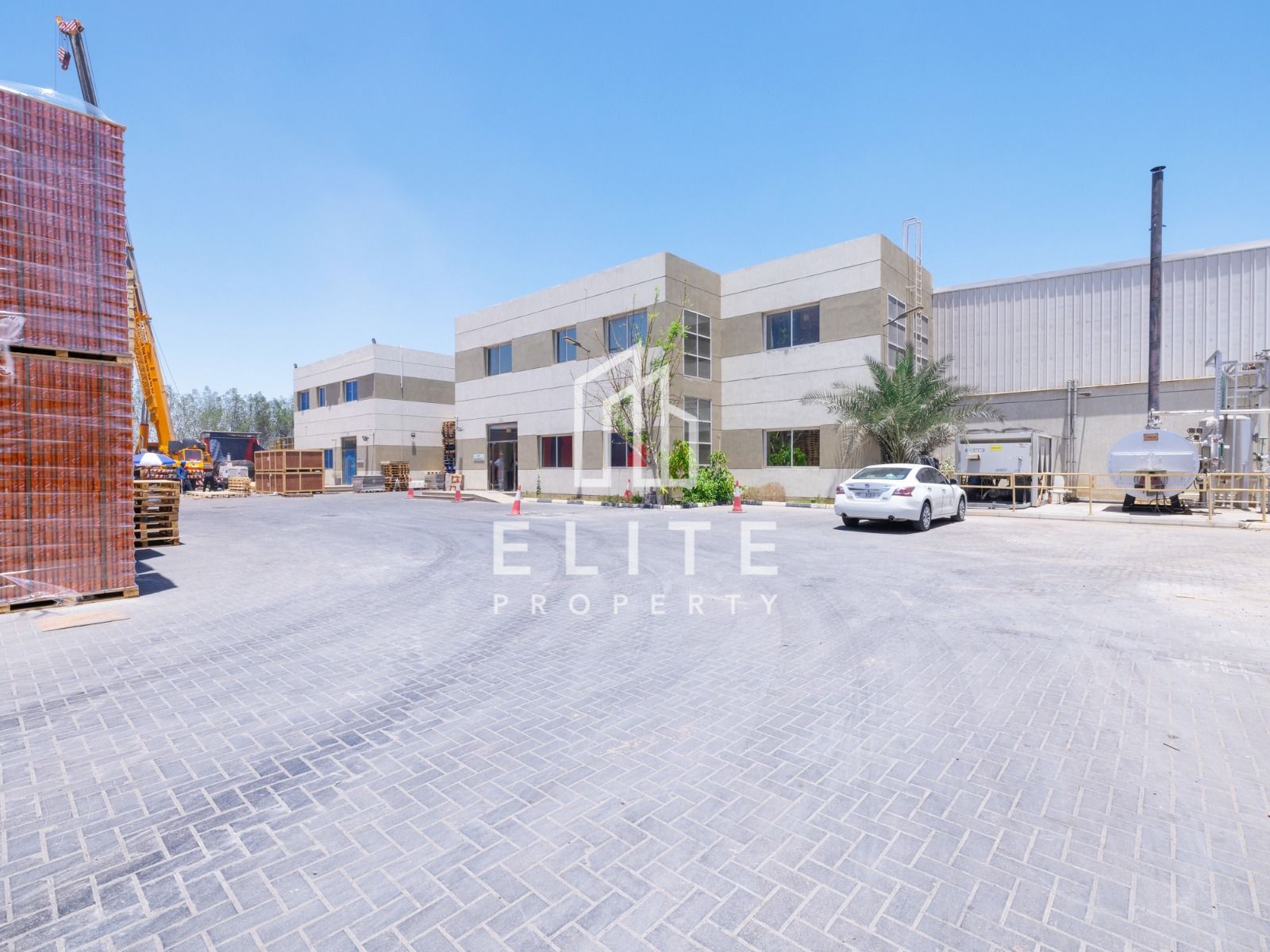 Dubai Industrial City Warehouse & Office Building