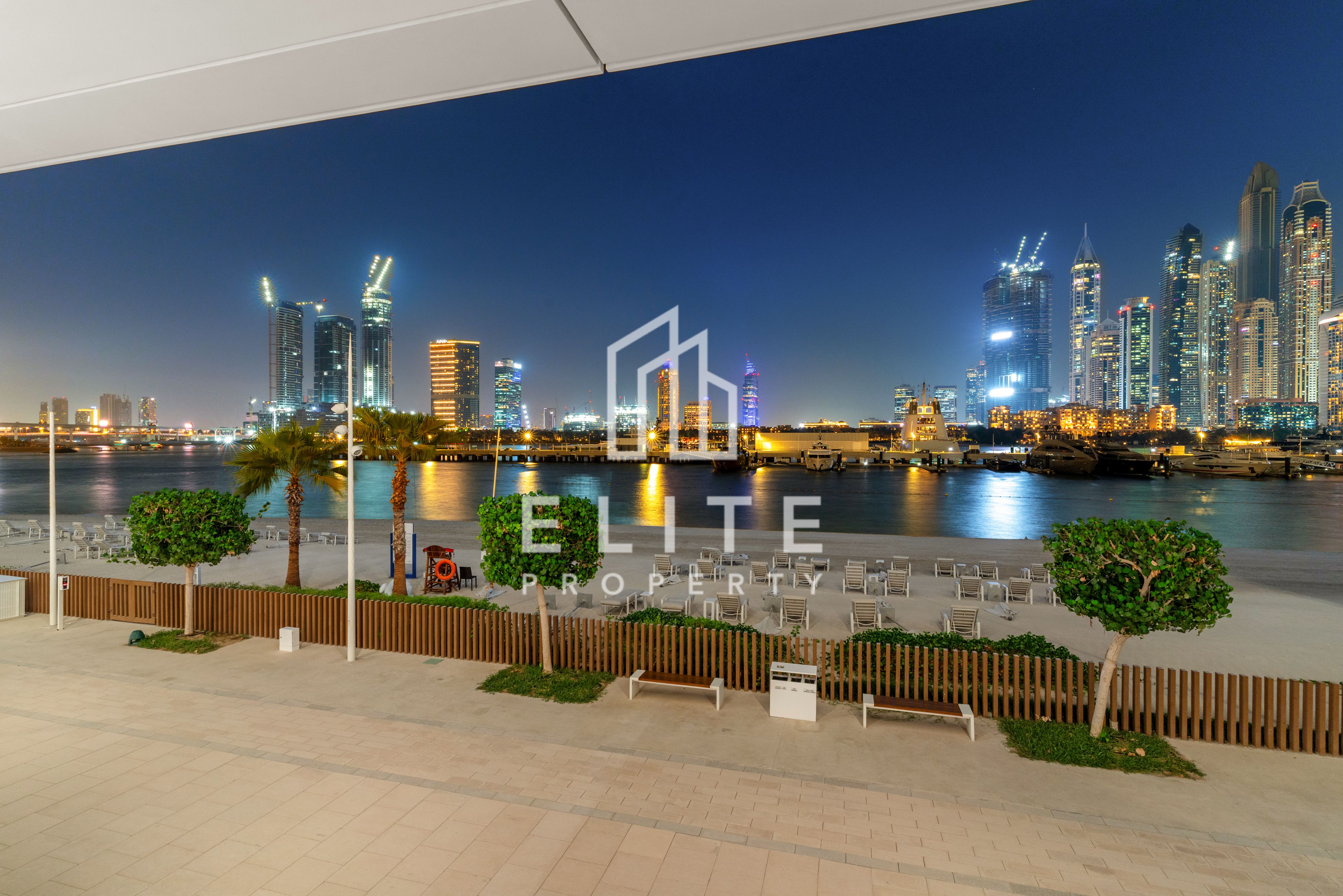 Rare Duplex & Beach Access I Marina Skyline Views