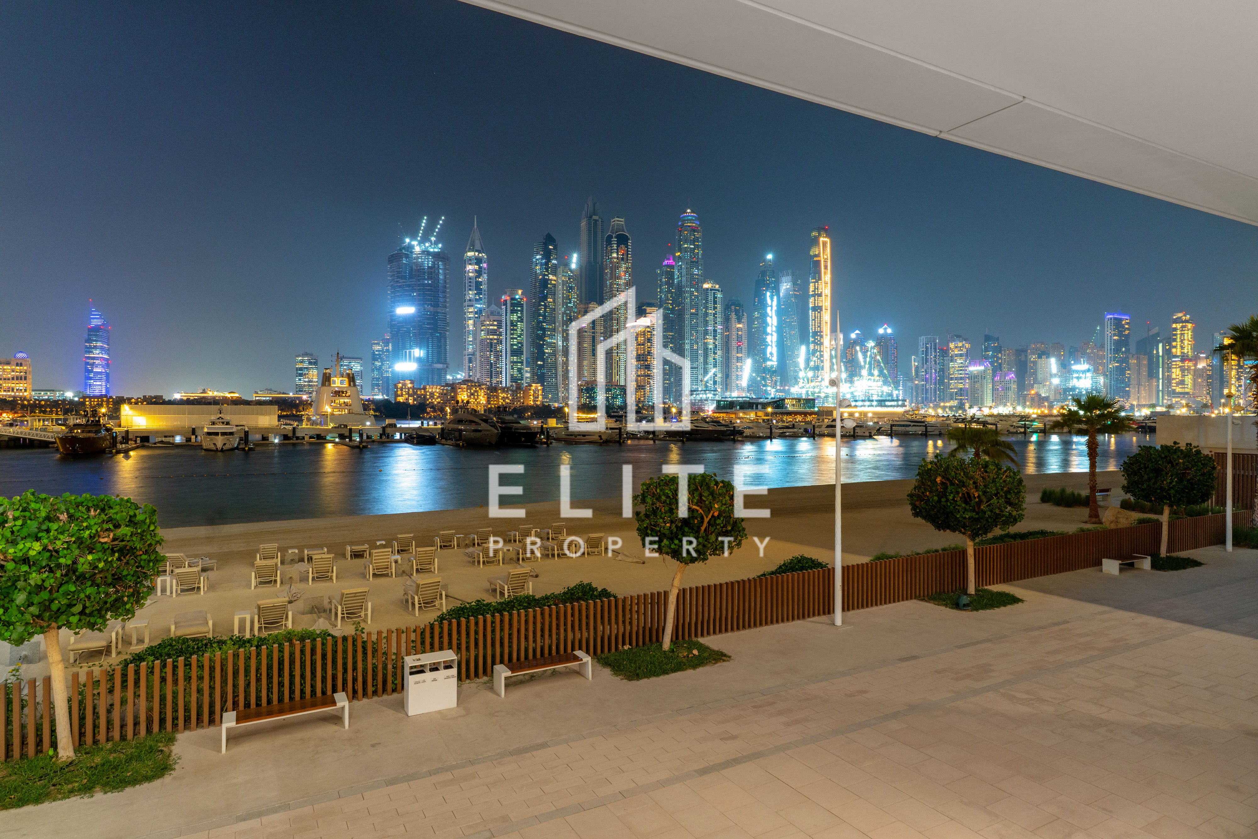 Rare Duplex & Beach Access I Marina Skyline Views