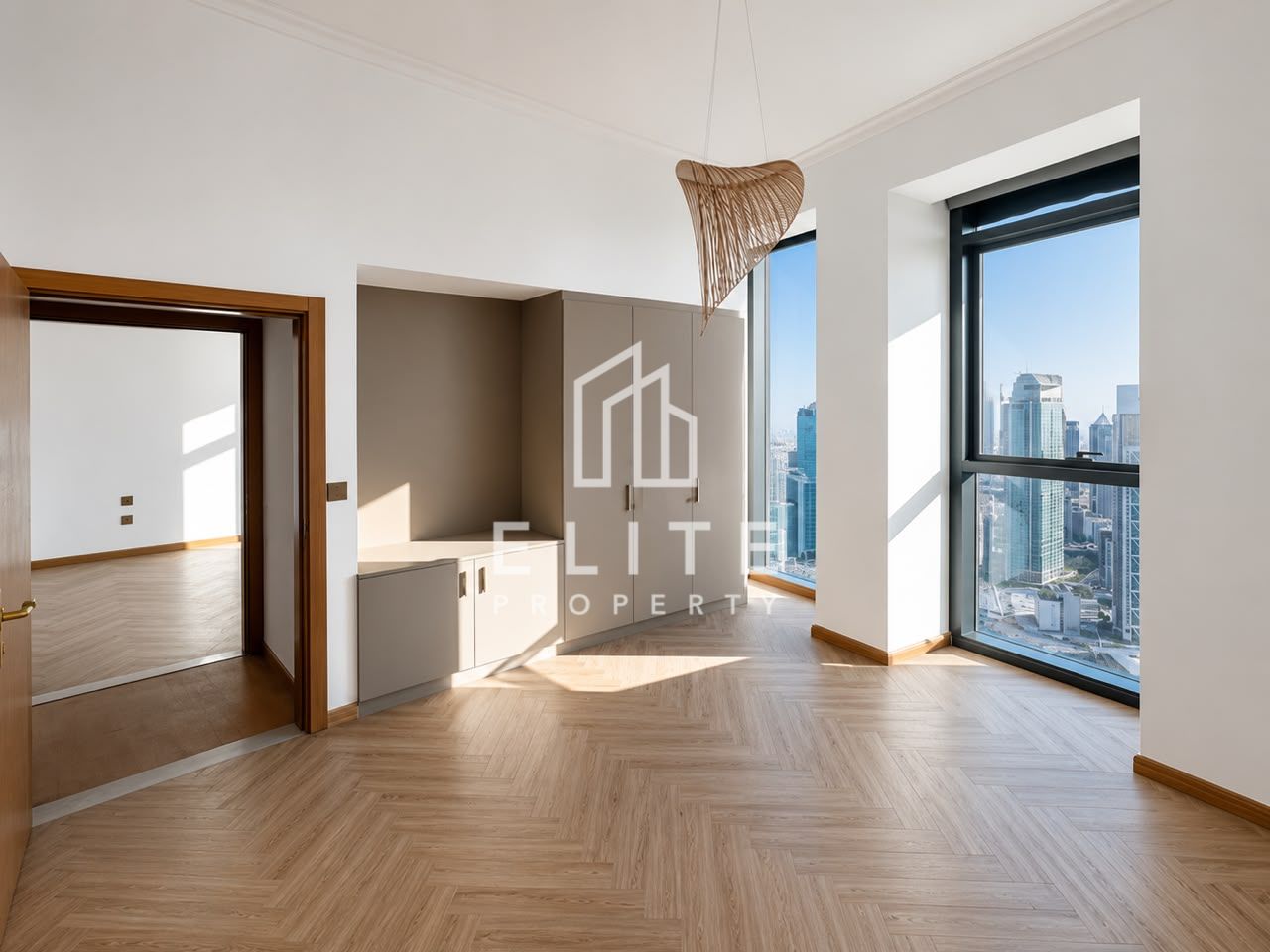 Unfurnished 3BR + Maid | High Floor | Burj View