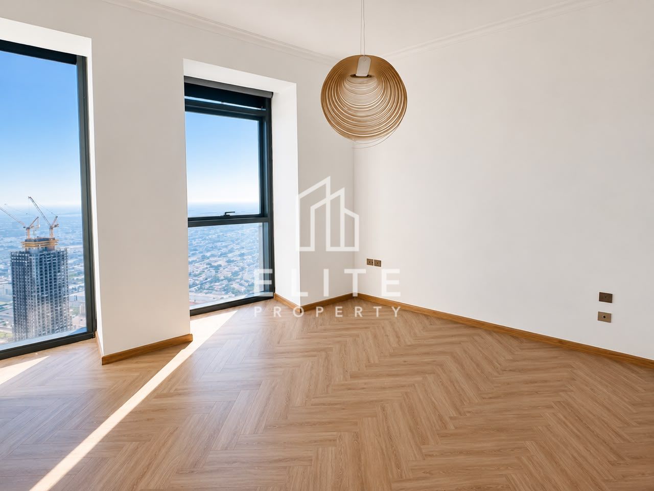 Unfurnished 3BR + Maid | High Floor | Burj View