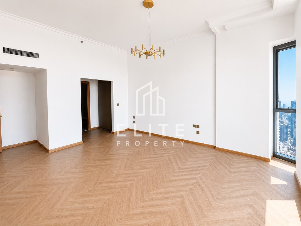 Unfurnished 3BR + Maid | High Floor | Burj View