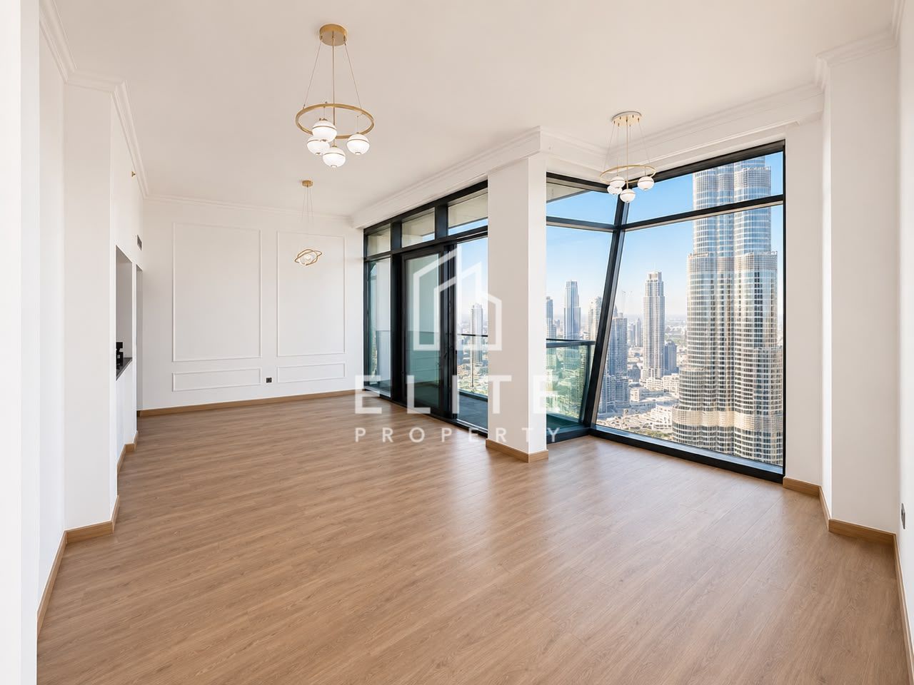Unfurnished 3BR + Maid | High Floor | Burj View