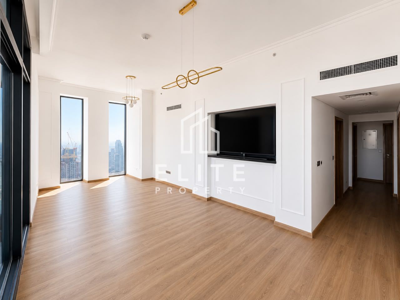 Unfurnished 3BR + Maid | High Floor | Burj View