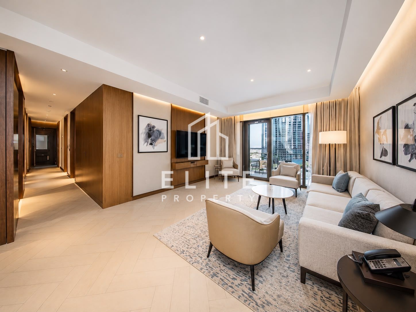 Luxury 3BR | Closed Kitchen | Burj & Fountain View