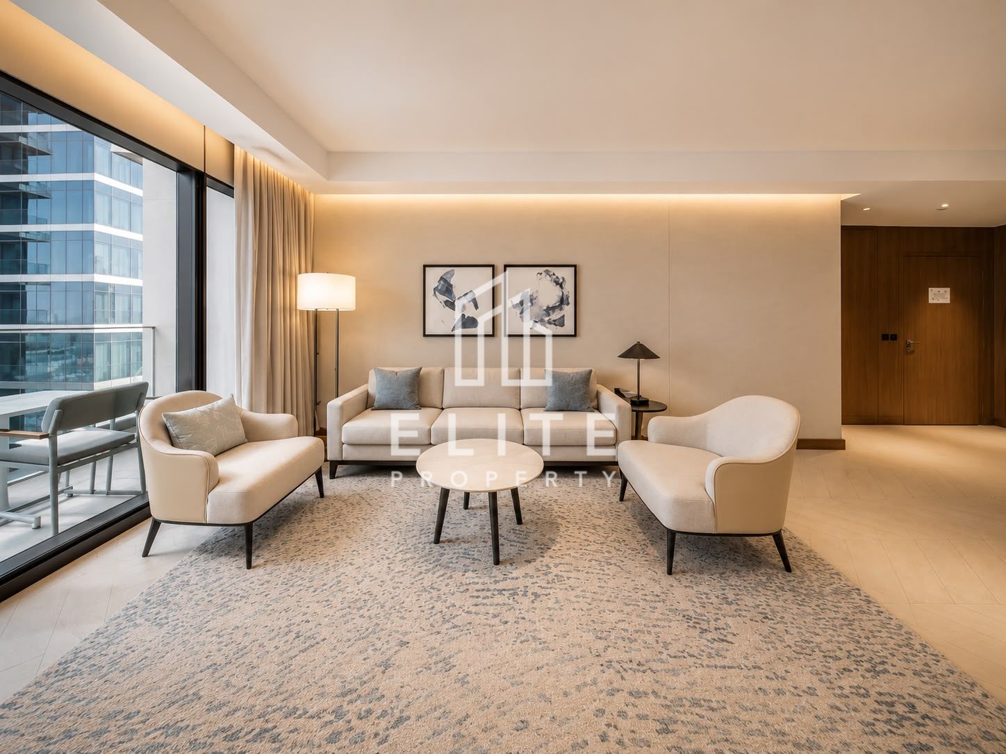 Luxury 3BR | Closed Kitchen | Burj & Fountain View