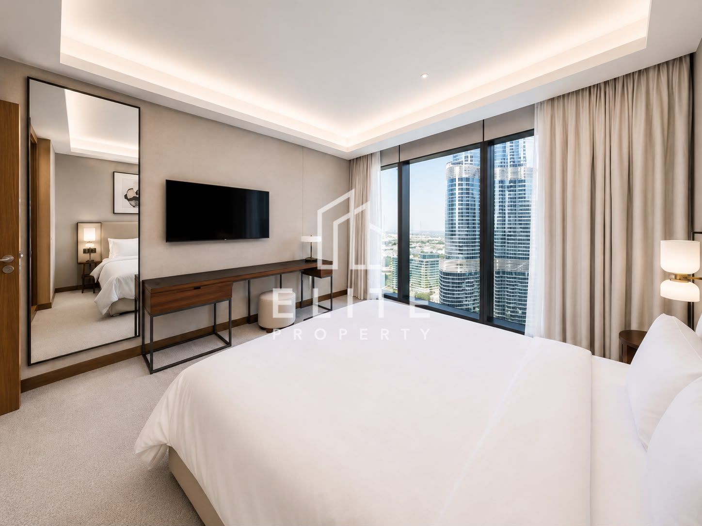 Luxury 3BR | Closed Kitchen | Burj & Fountain View