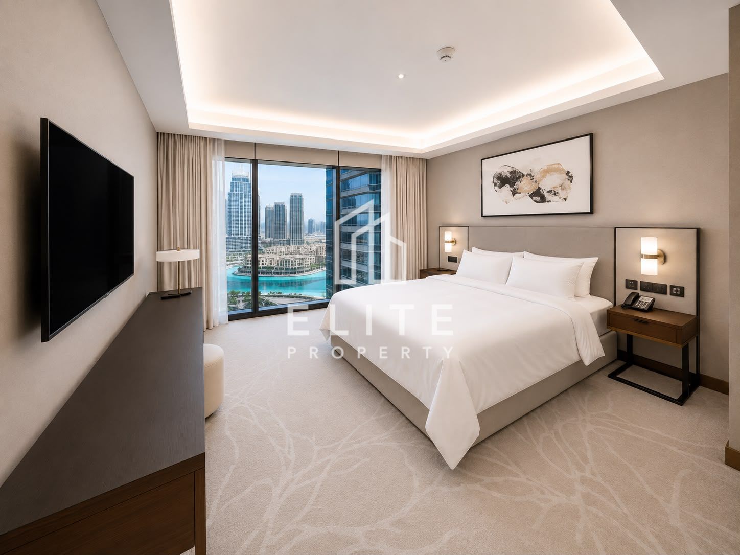 Luxury 3BR | Closed Kitchen | Burj & Fountain View