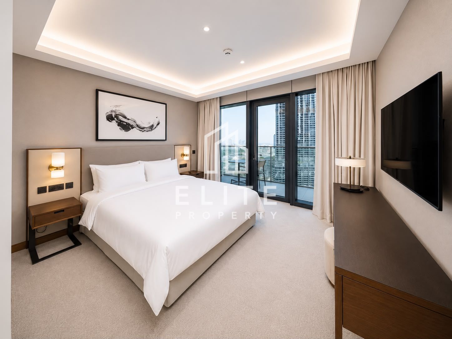 Luxury 3BR | Closed Kitchen | Burj & Fountain View