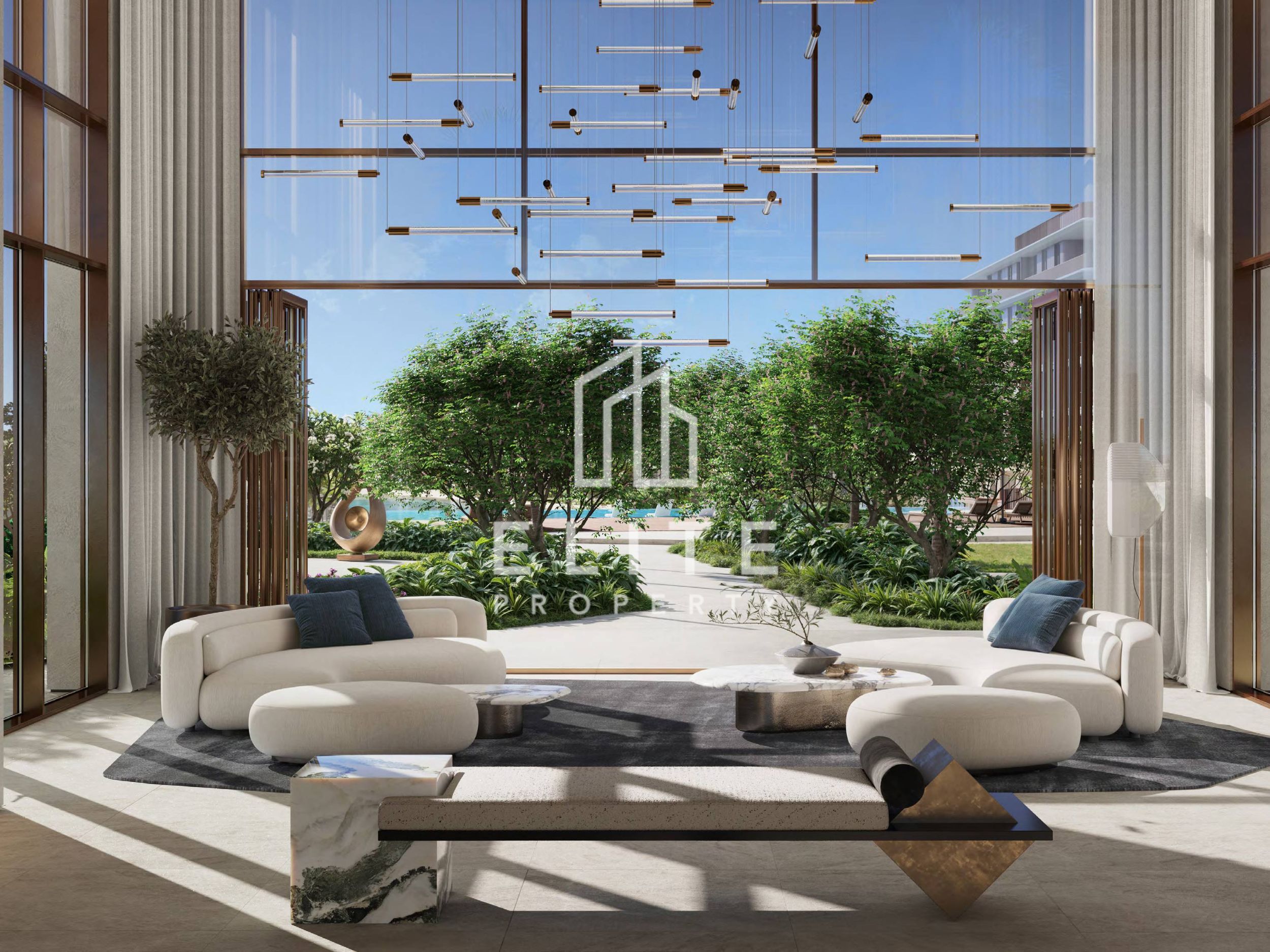 Lux Beachfront Living I Early Palm Jebel Ali Entry