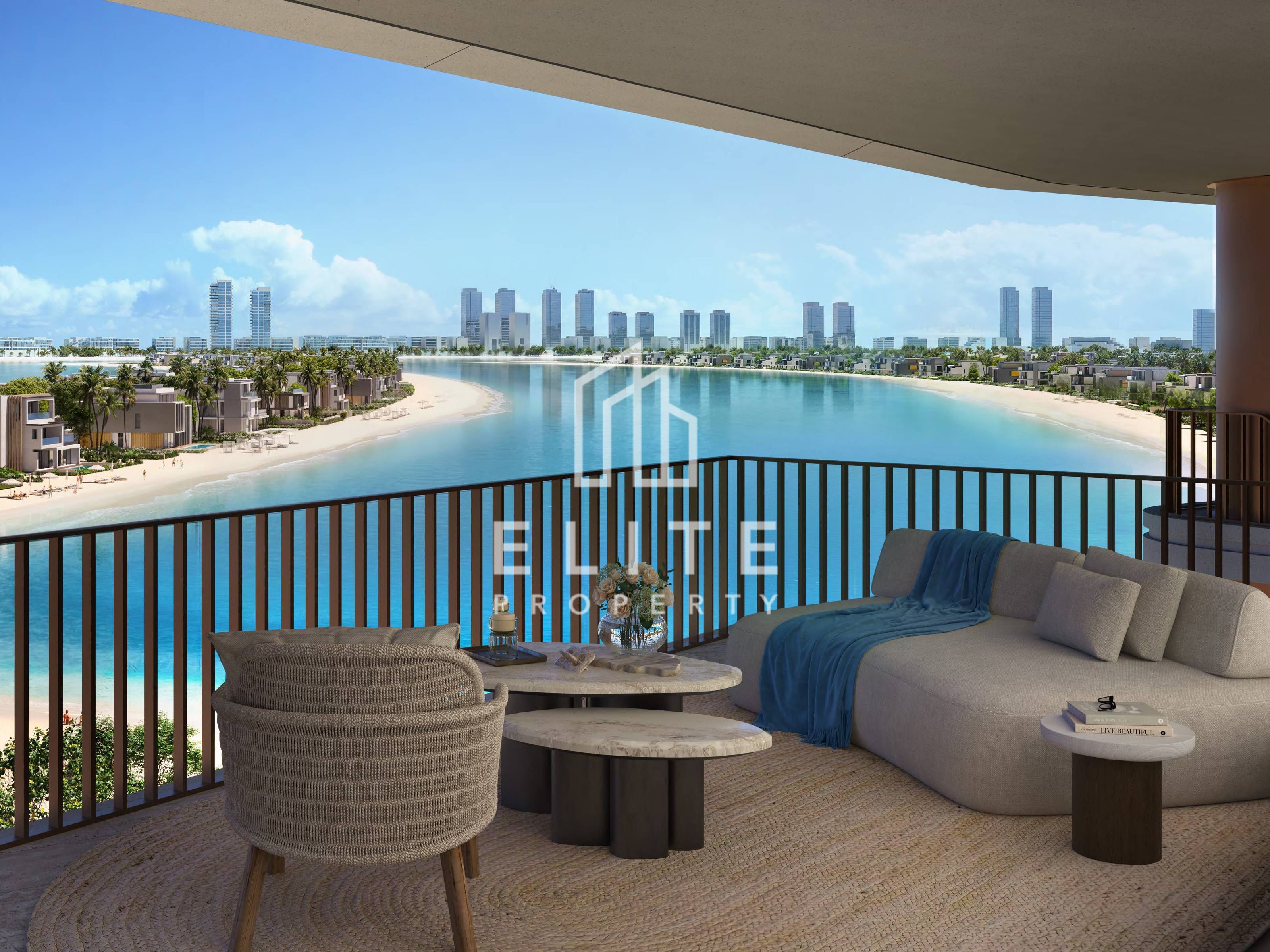 Lux Beachfront Living I Early Palm Jebel Ali Entry