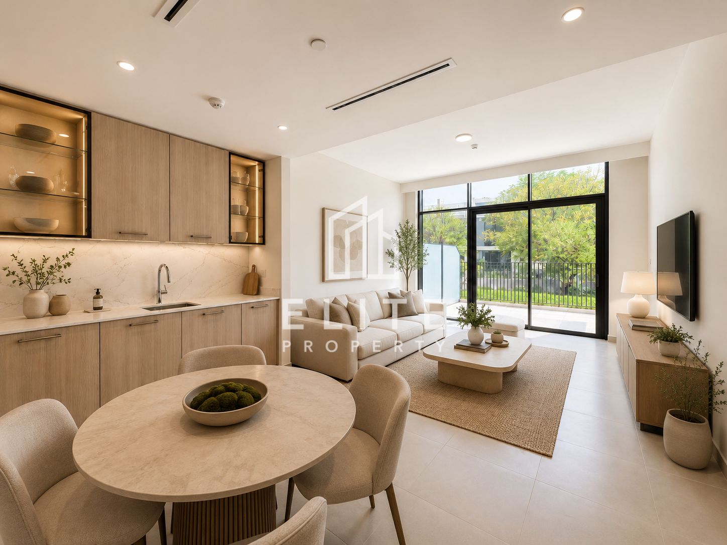 Exclusive | Rare Large Terrace | Park & Villa View