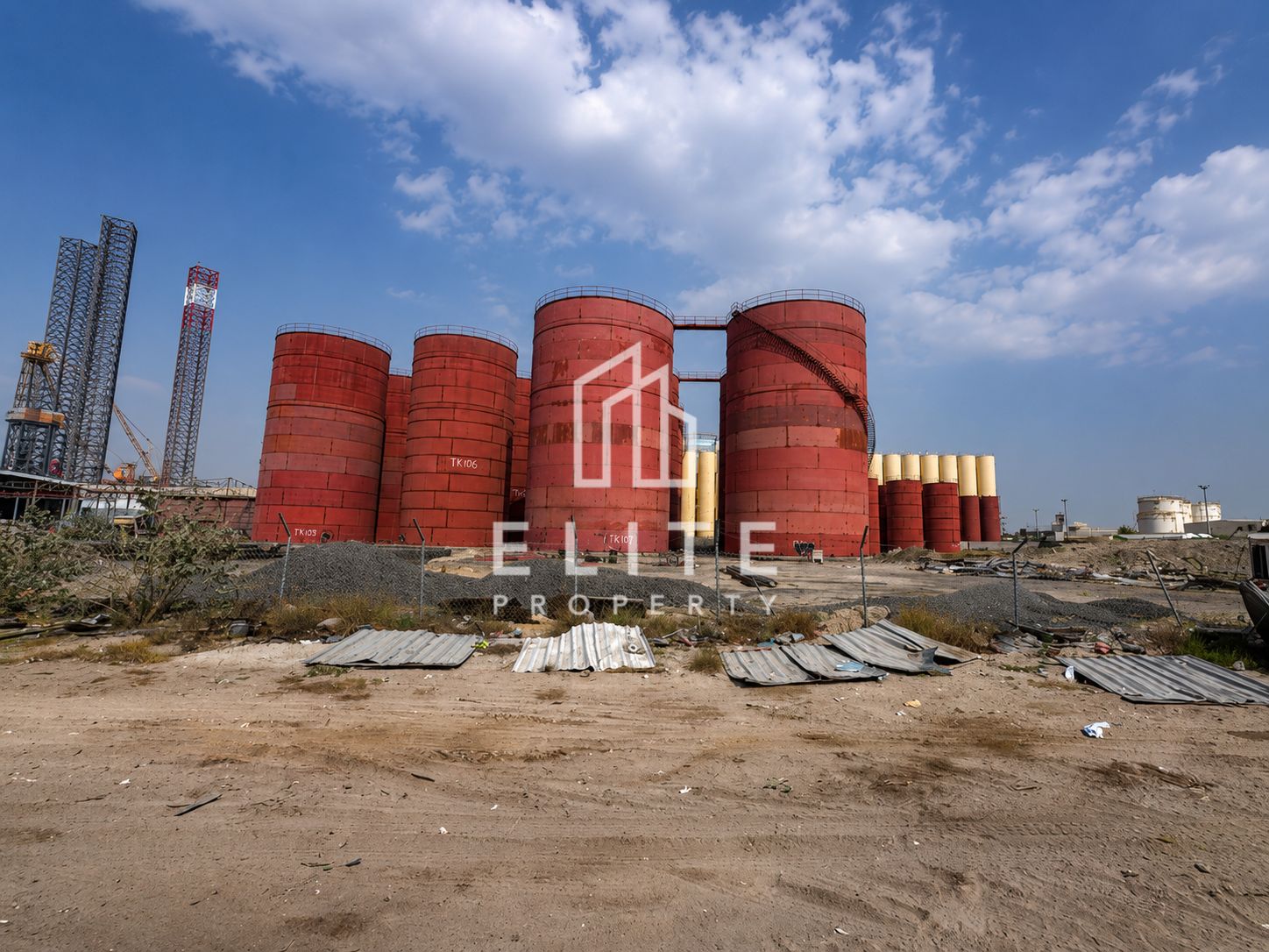 CRUDE OIL TERMINAL INVESTMENT PROPOSAL – 52,000 CBM Capacity  Sales asking price:  AED 55,000,000 / $ 15,000,000 (USD) Sharjah Free Zone, Hamriyah Zone 1, UAE