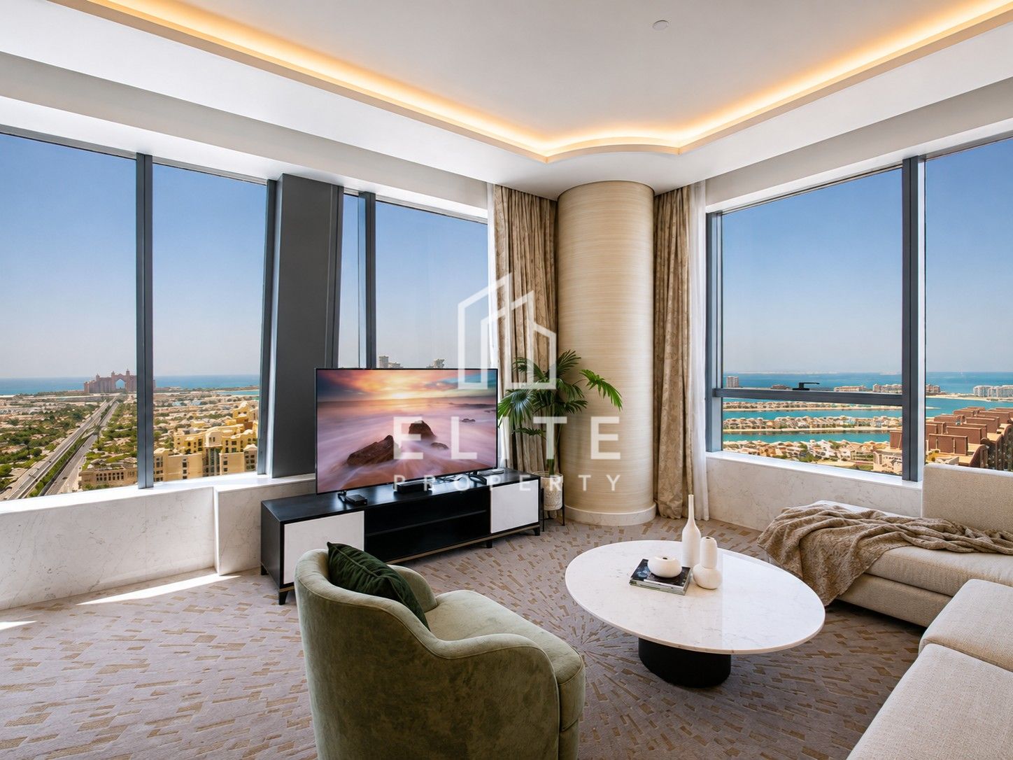Furnished | High Floor | Corner Unit
