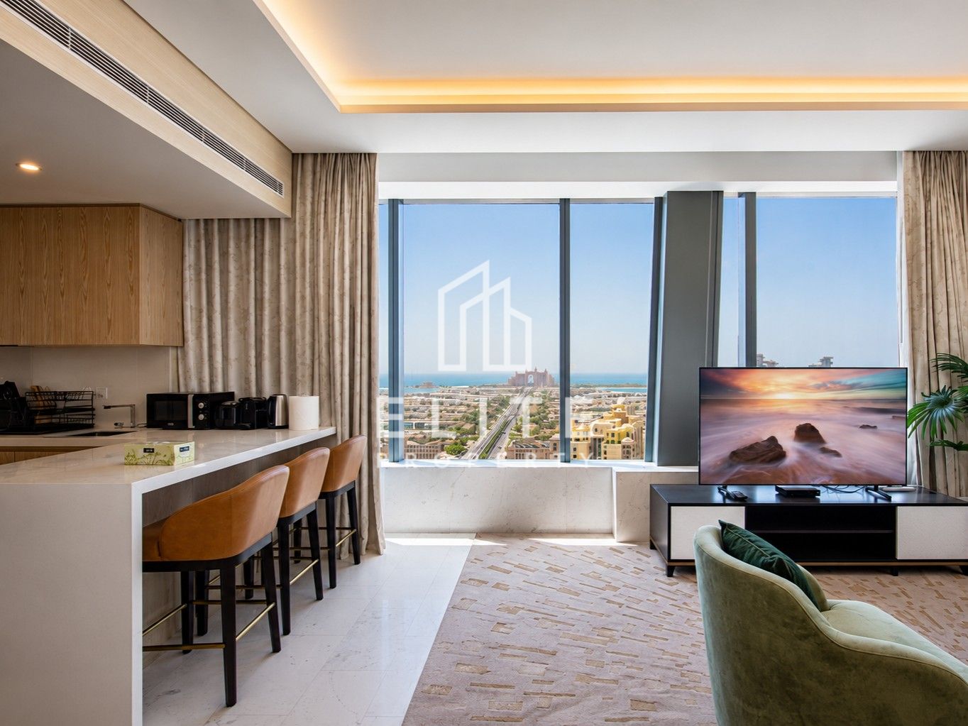 Furnished | High Floor | Corner Unit