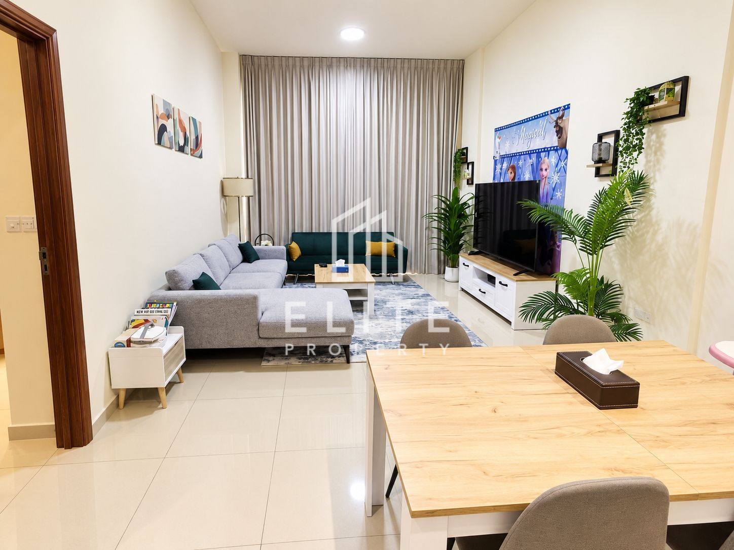 Fully Furnished I Spacious I 1 BR +Maid Room I JVC