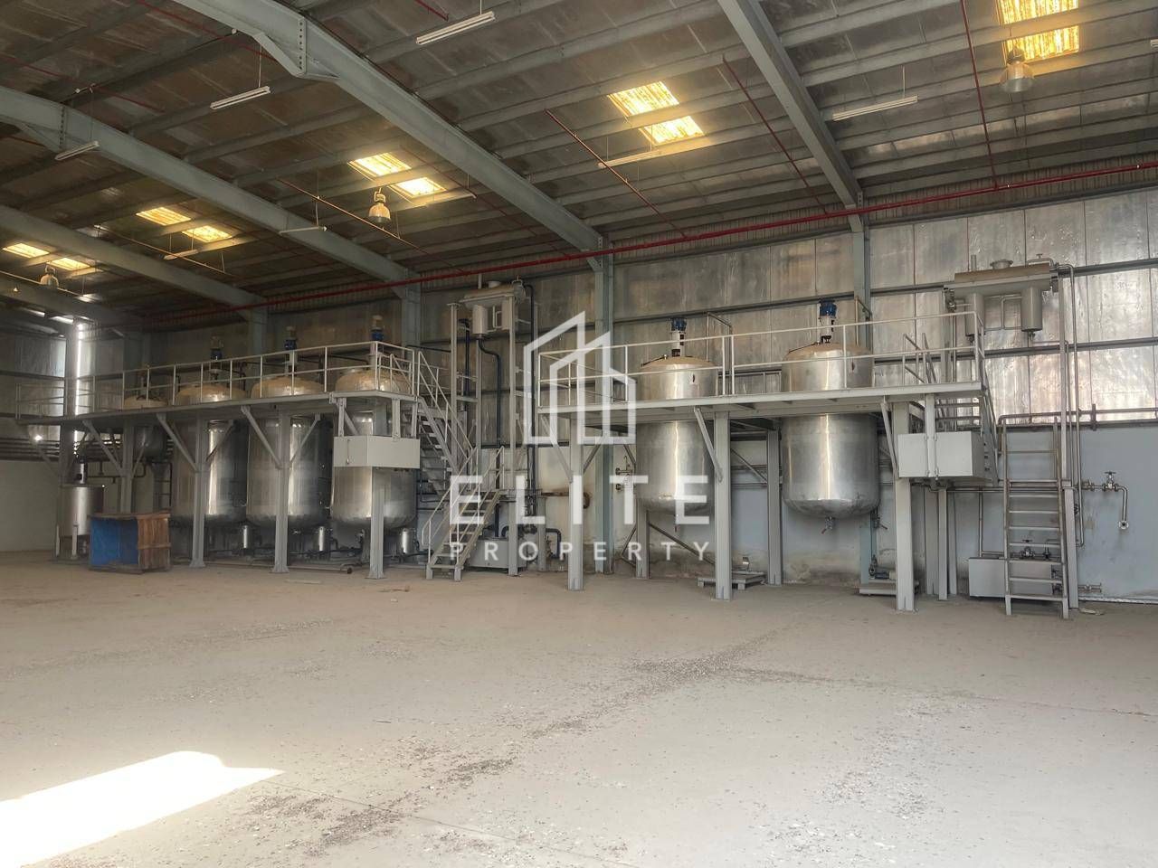 50% Completed Oil and Petroleum production plant located in Hamriyah Zone 1. For sale as 100% completed AED 28,500,000 / $7,7600,000