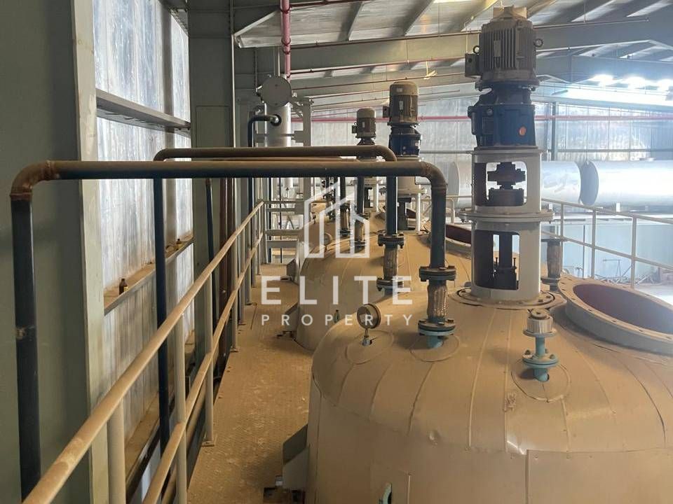 50% Completed Oil and Petroleum production plant located in Hamriyah Zone 1. For sale as 100% completed AED 28,500,000 / $7,7600,000