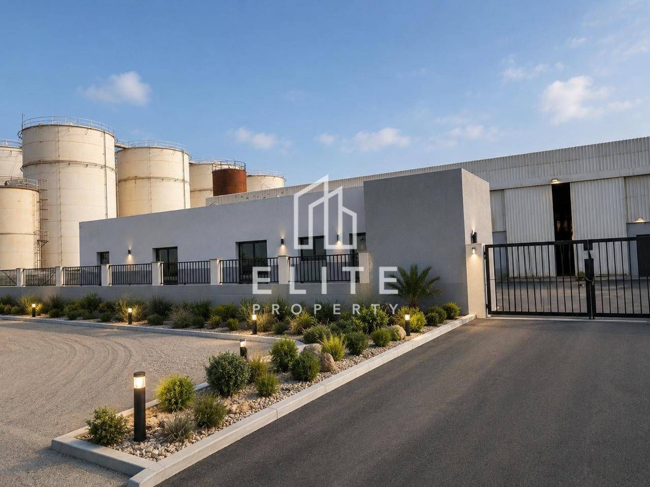 50% Completed oil and petroleum production plant located in Hamriyah Zone 1. For sale at AED 18 Million
