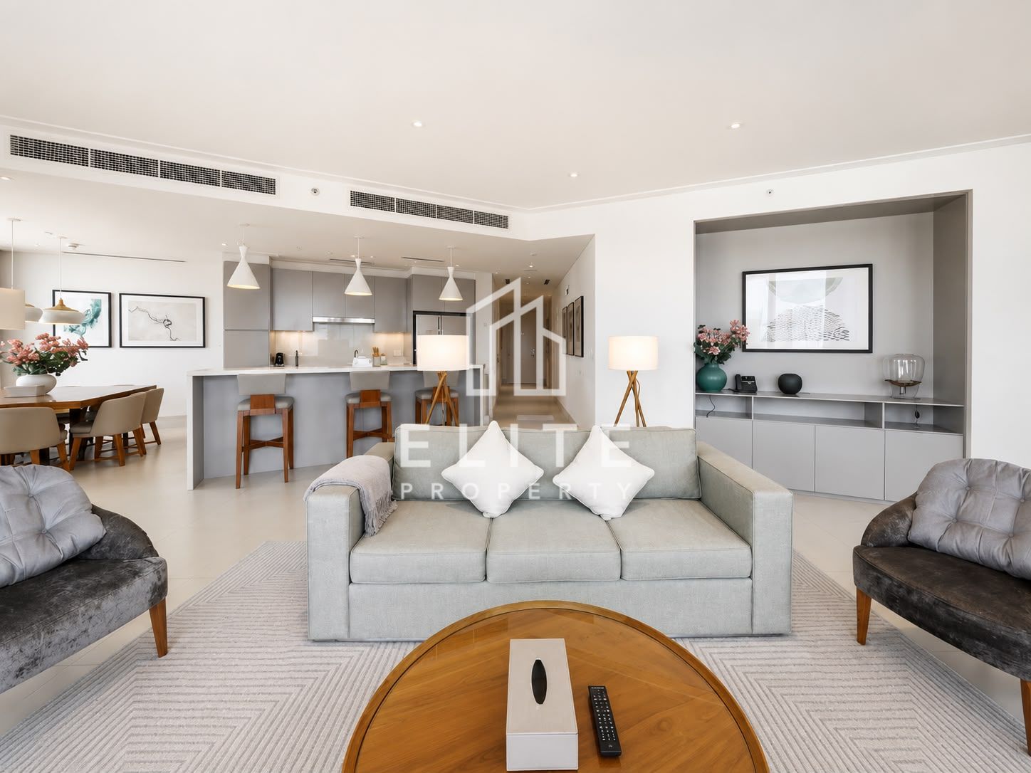 Luxury 3BR + Maid | Burj & Fountain View