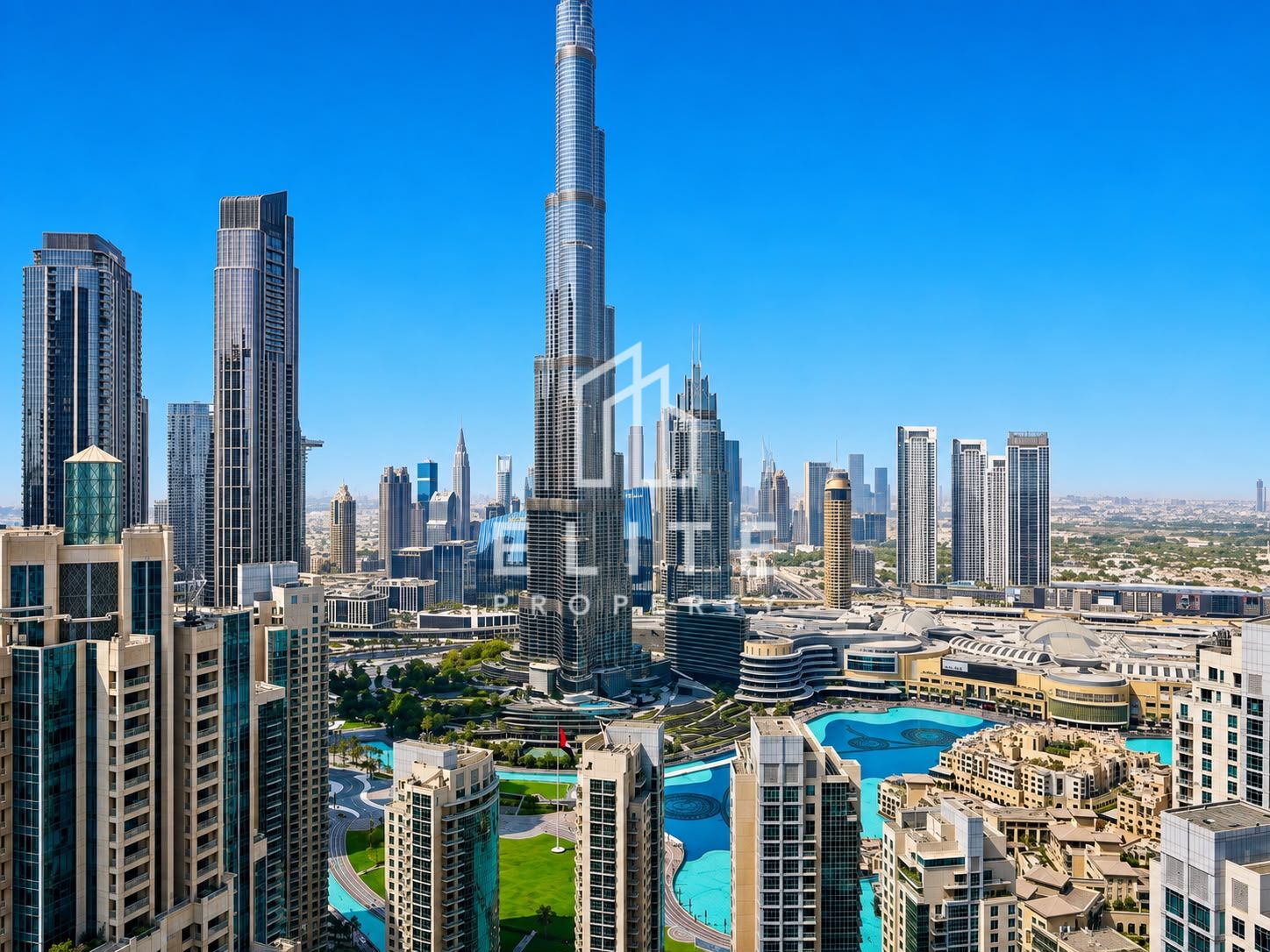 Luxury 3BR + Maid | Burj & Fountain View