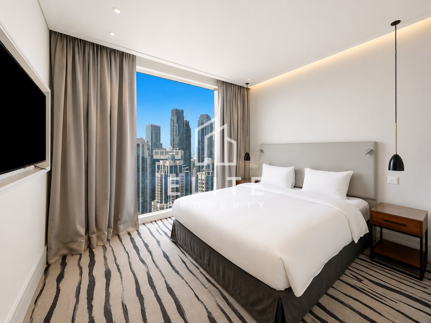 Luxury 3BR + Maid | Burj & Fountain View