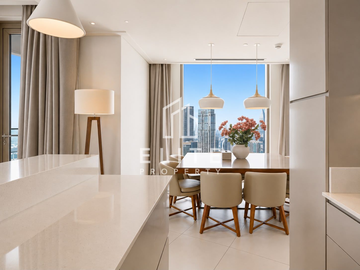 Luxury 3BR + Maid | Burj & Fountain View