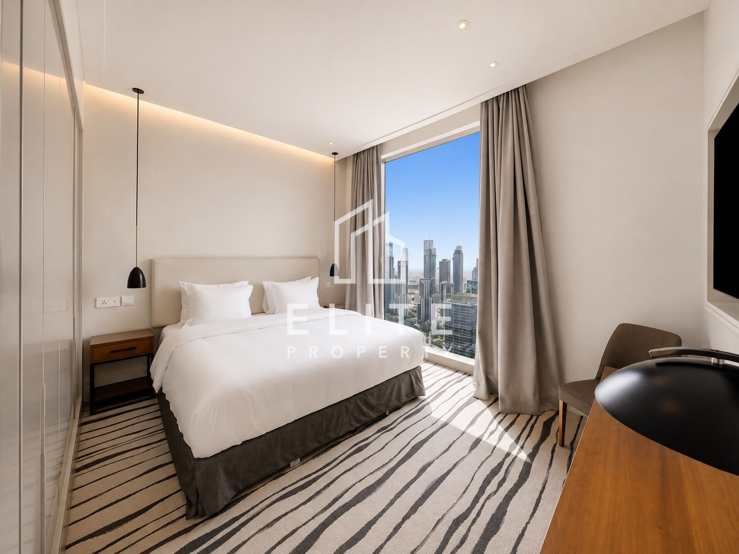 Luxury 3BR + Maid | Burj & Fountain View
