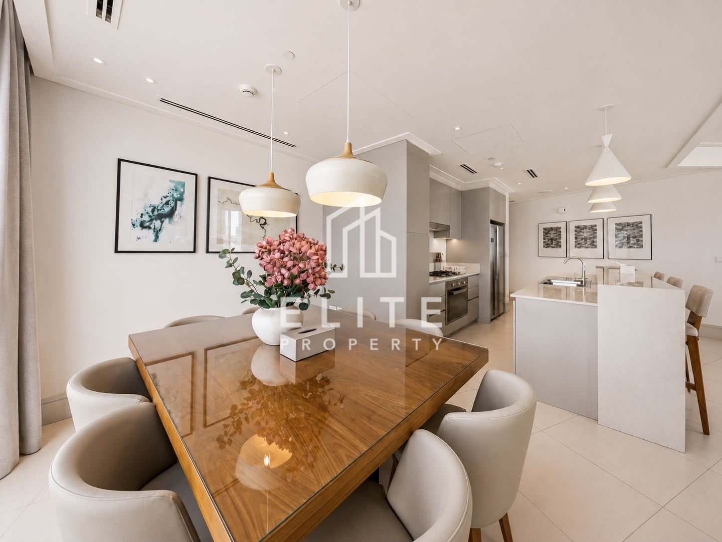 Luxury 3BR + Maid | Burj & Fountain View