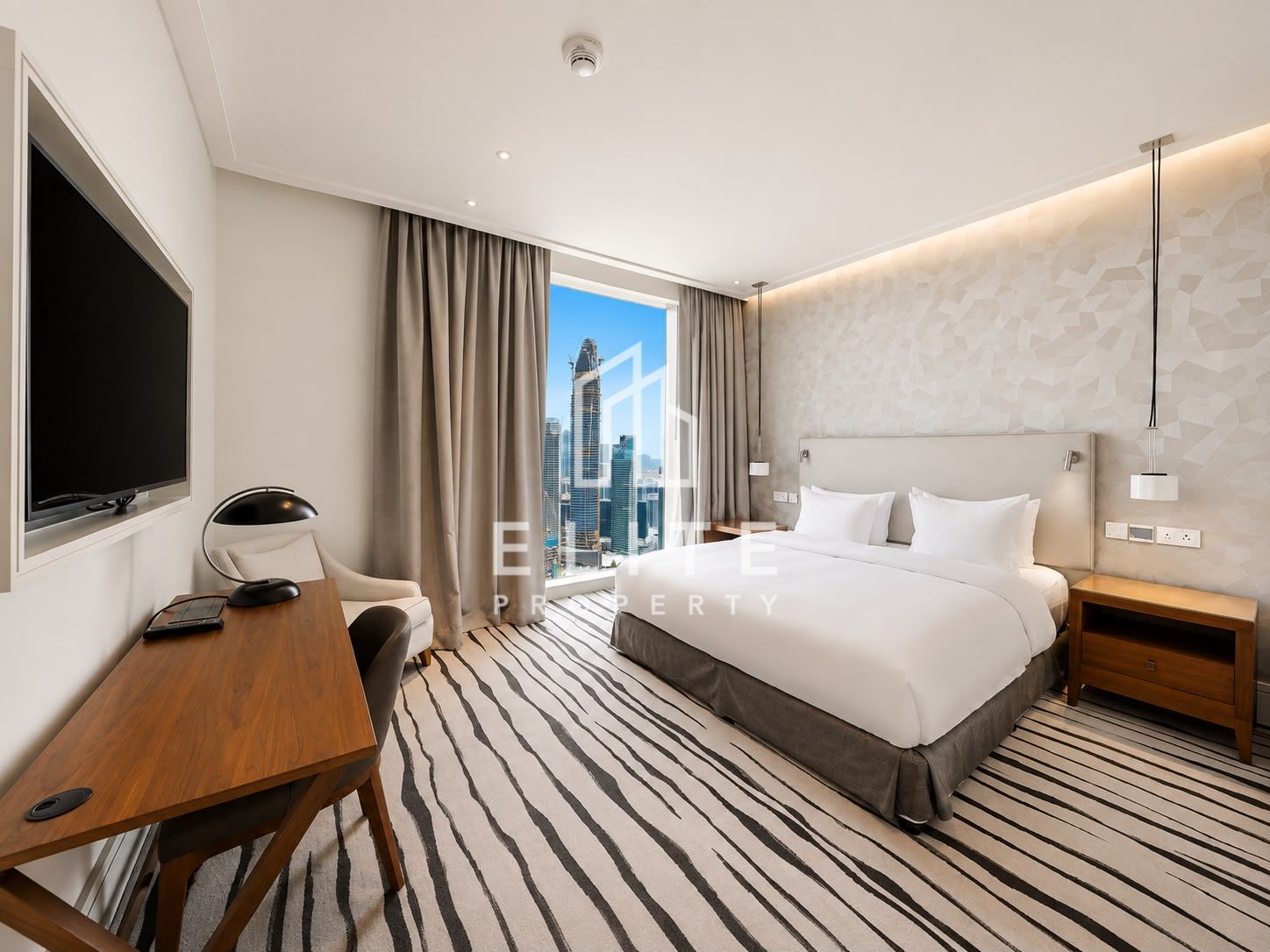 Luxury 3BR + Maid | Burj & Fountain View