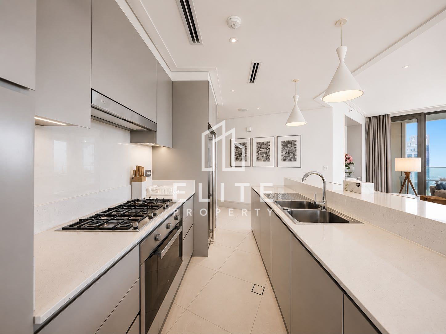 Luxury 3BR + Maid | Burj & Fountain View