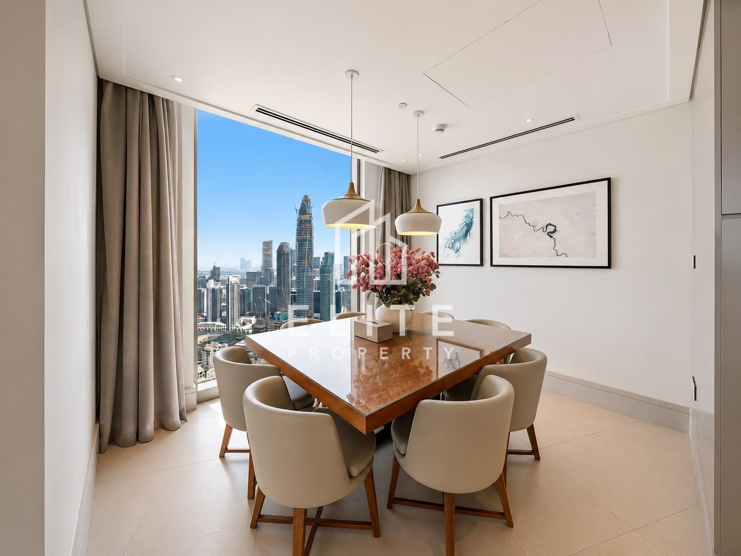 Luxury 3BR + Maid | Burj & Fountain View