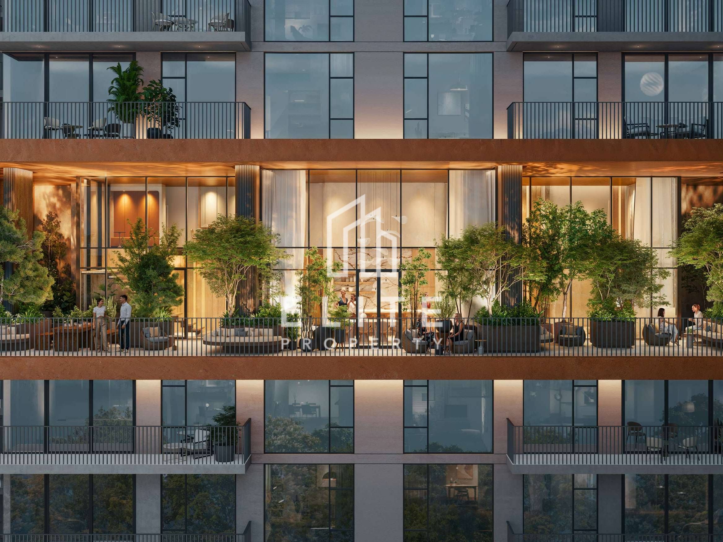 2-Bedroom Apartment in Distrikt 1, Ghaf Woods