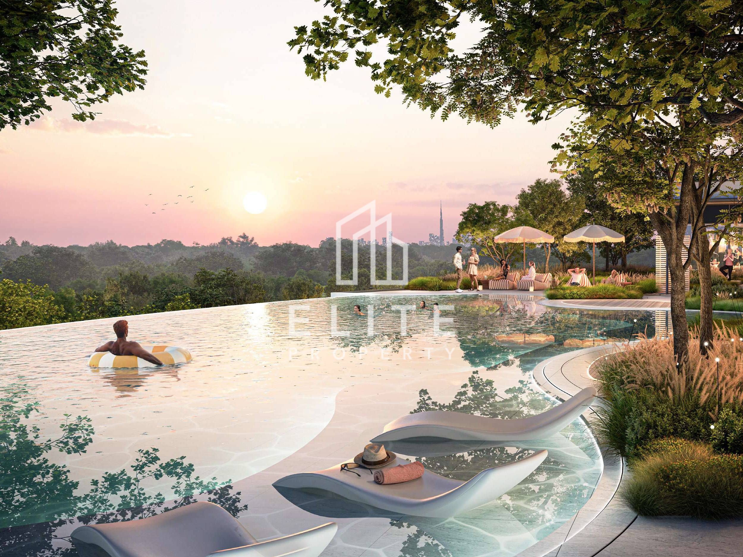2-Bedroom Apartment in Distrikt 1, Ghaf Woods