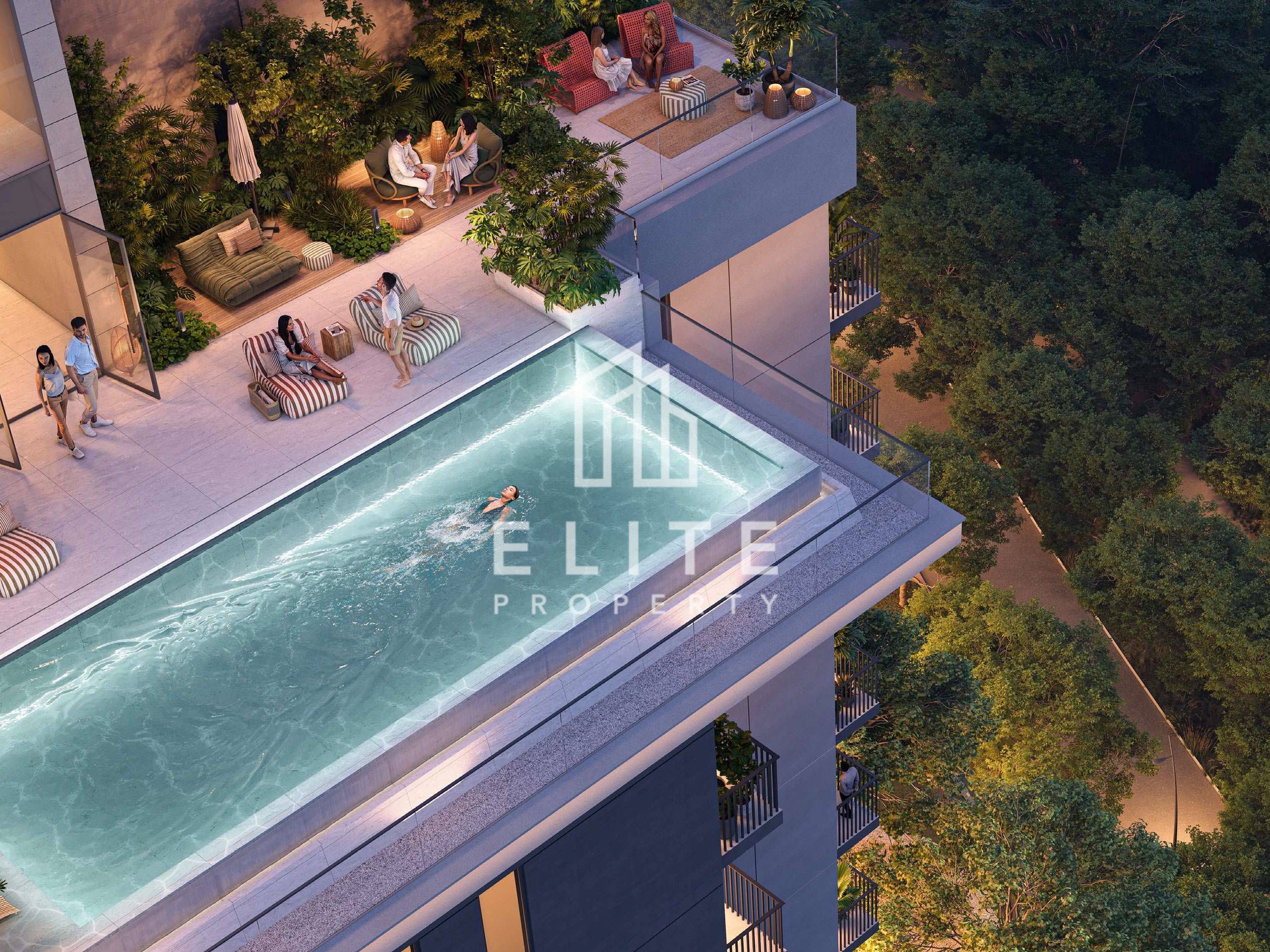 2-Bedroom Apartment in Distrikt 1, Ghaf Woods