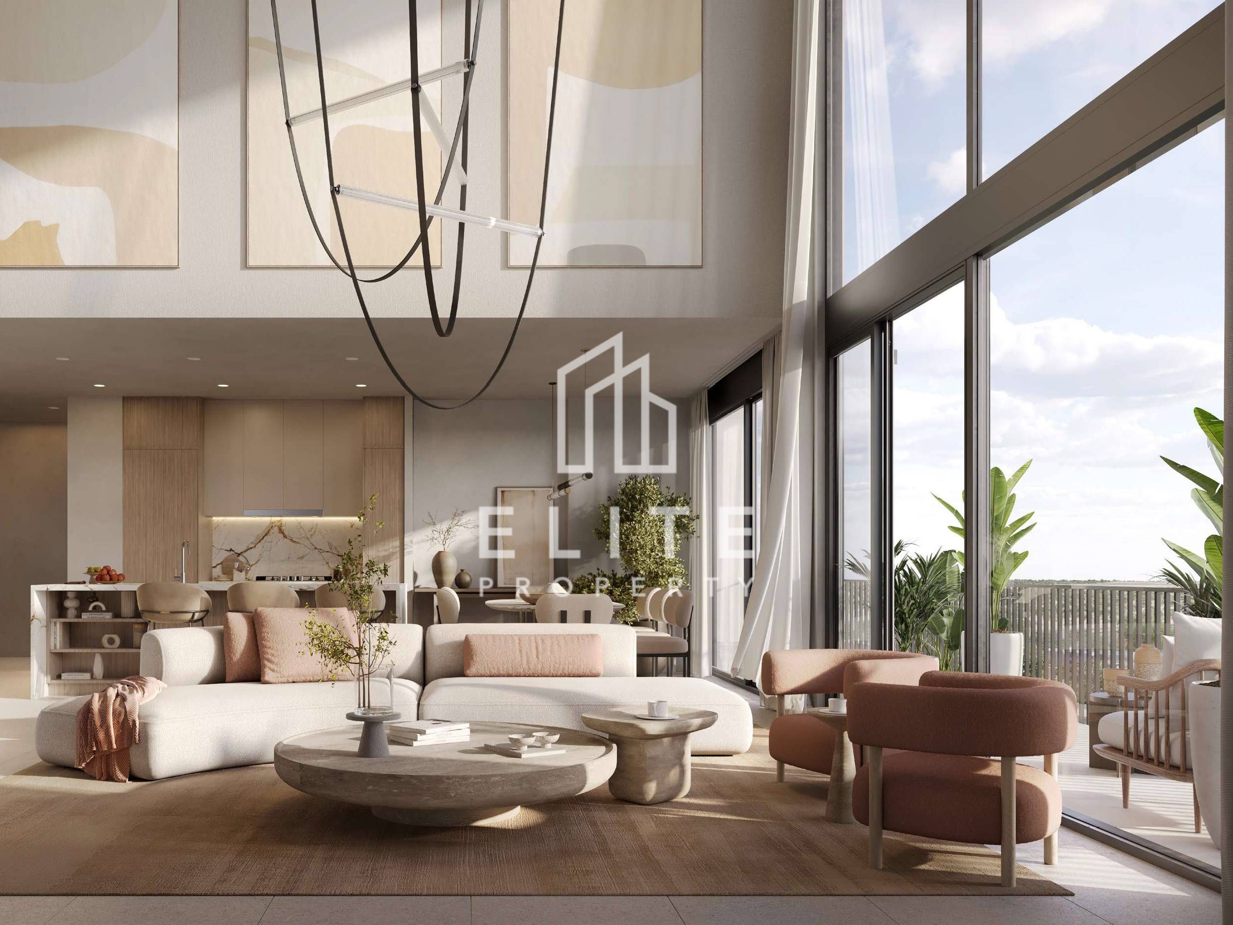 2-Bedroom Apartment in Distrikt 1, Ghaf Woods