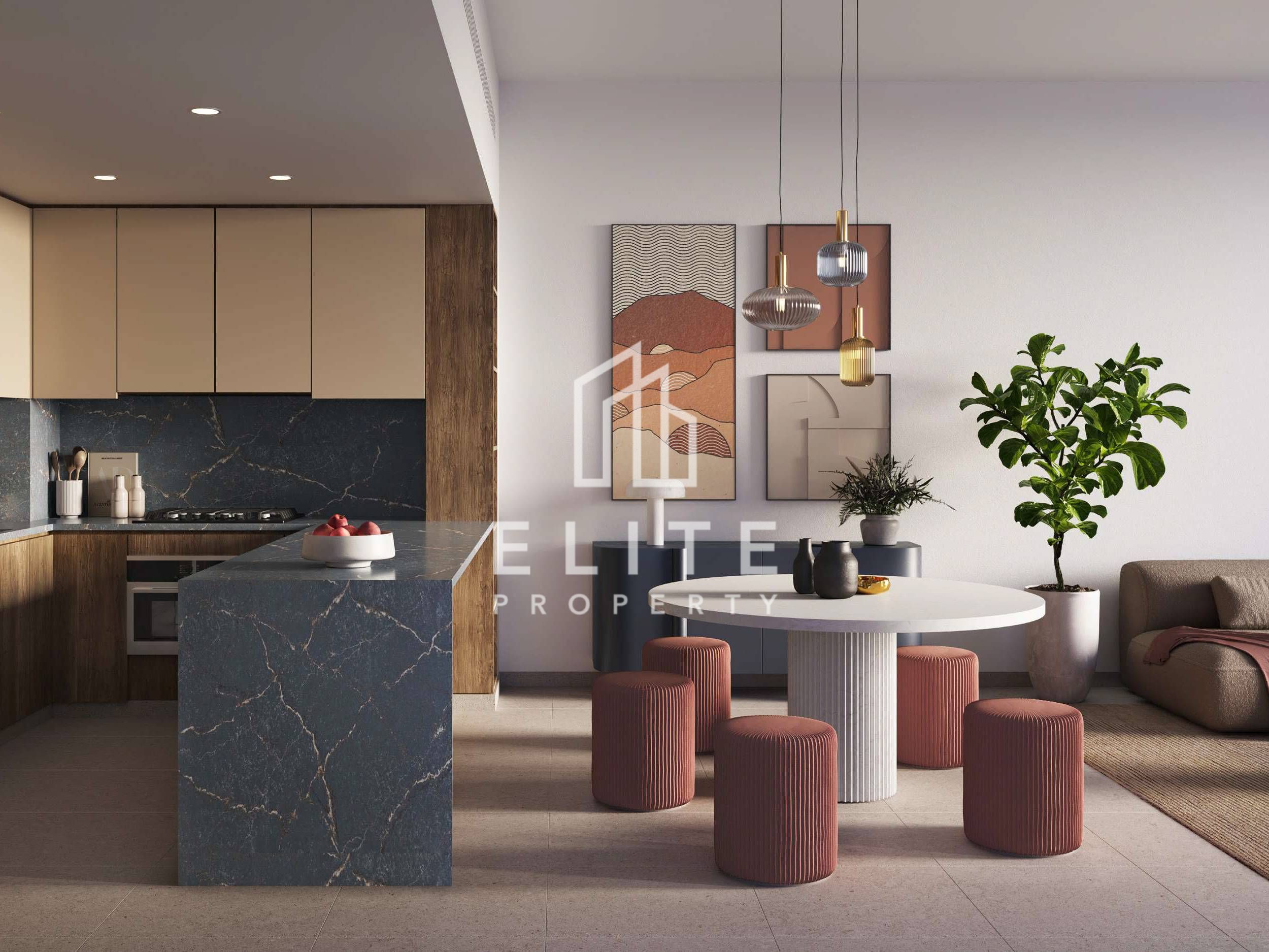 2-Bedroom Apartment in Distrikt 1, Ghaf Woods