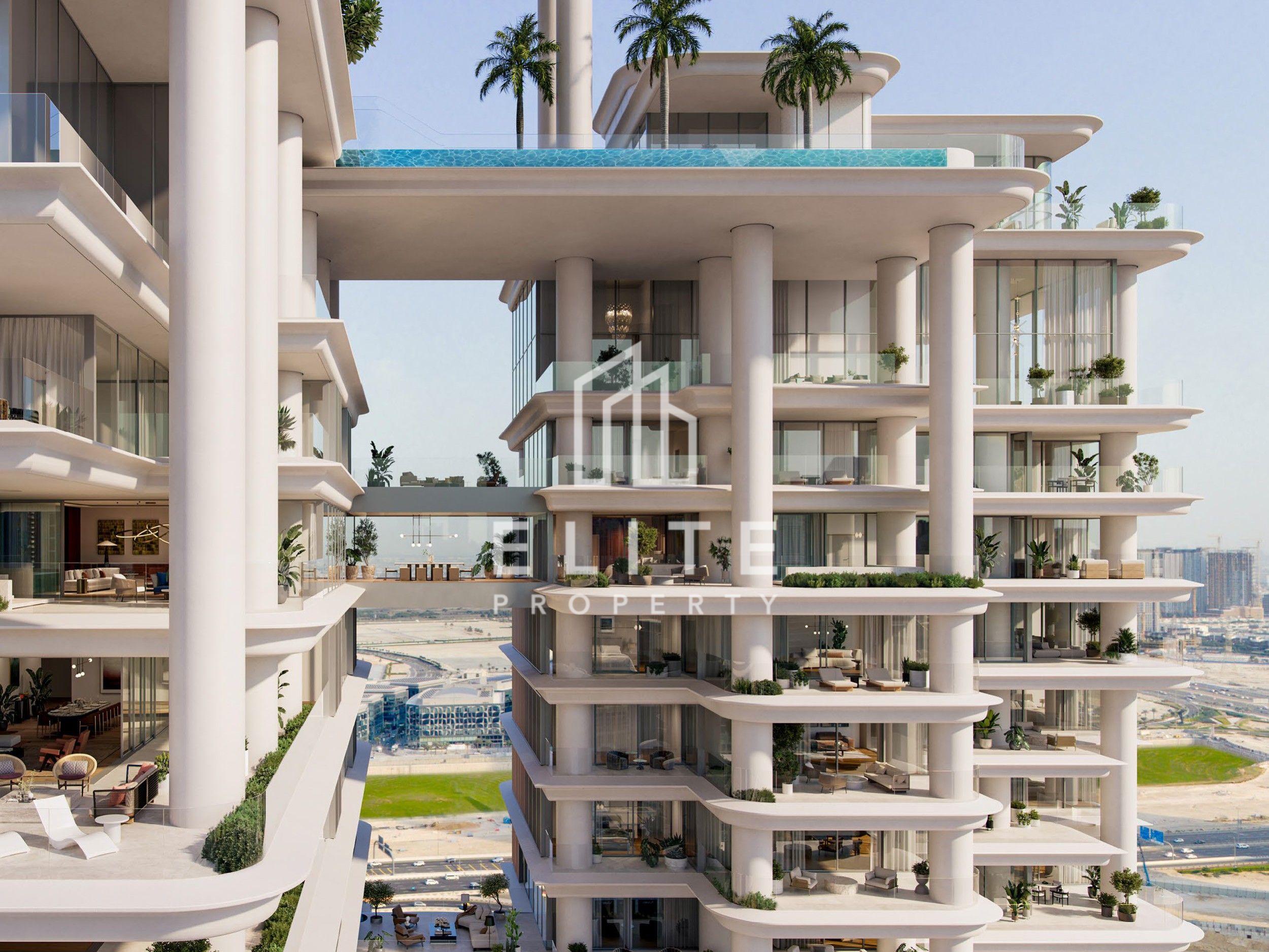 4-Bed Duplex | 2 Private Pools | Burj Khalifa View